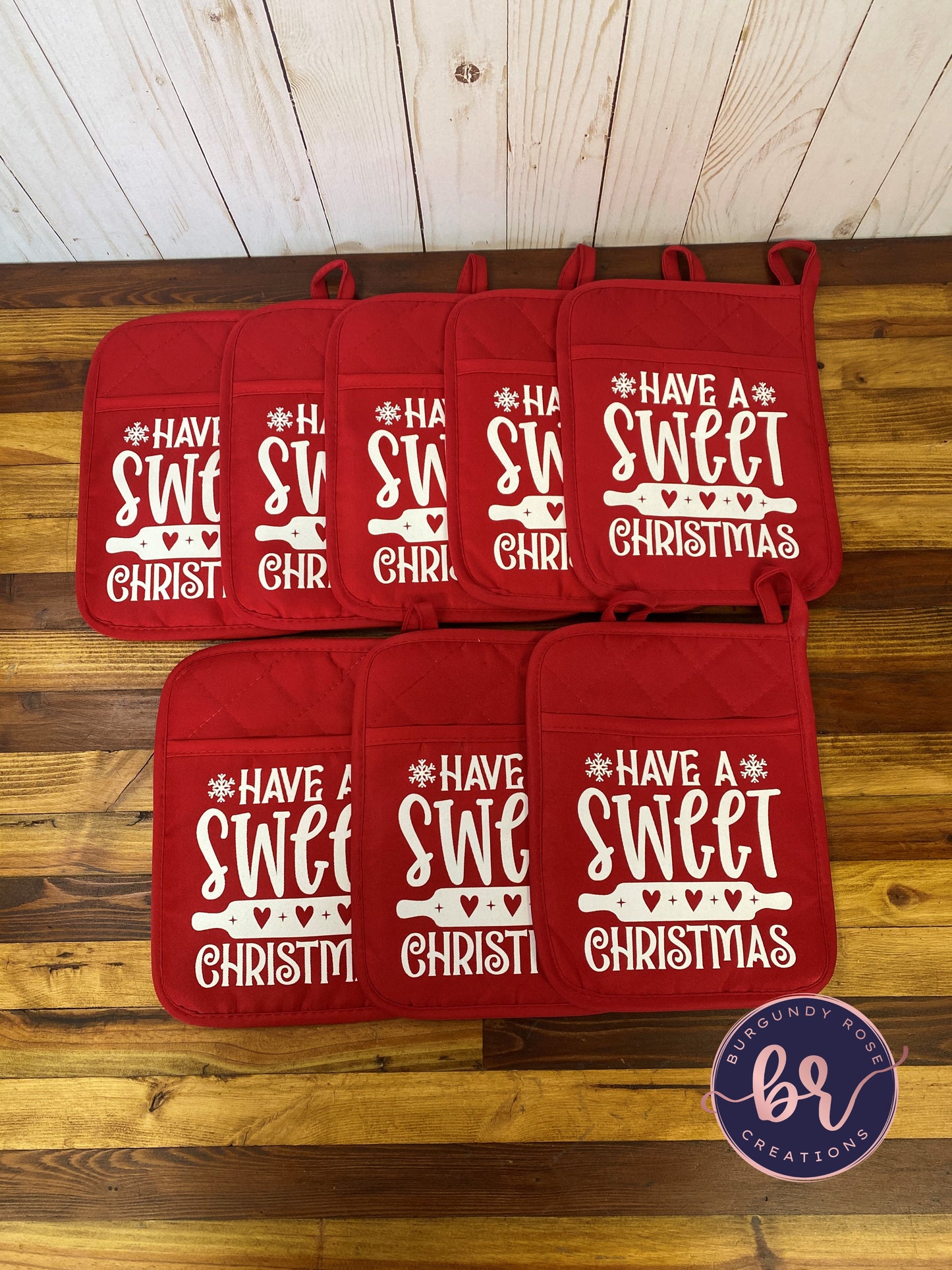 Have a Sweet Christmas Pot Holder Hot Pad