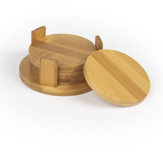 Bamboo Coasters Set of 4