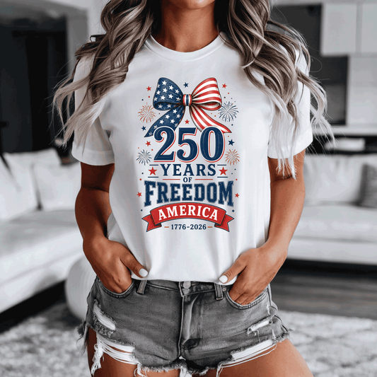 250 Years of Freedom fireworks - design