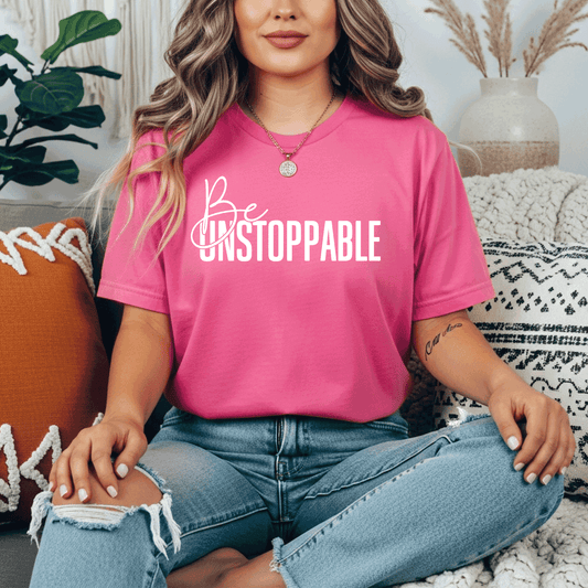Be Unstoppable – White design
