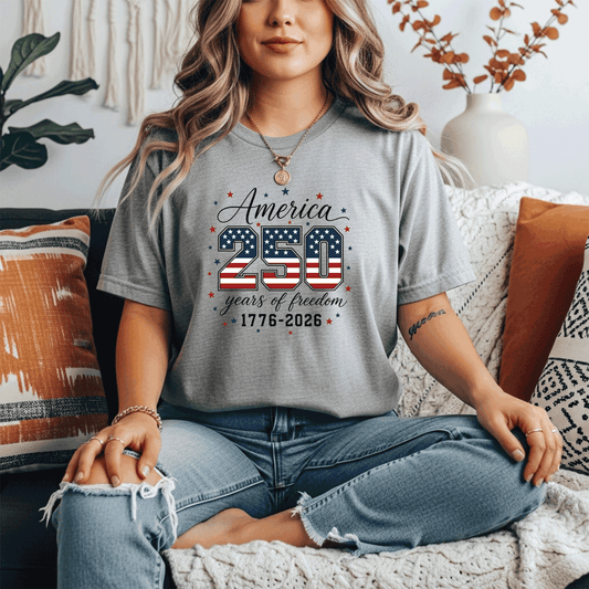 America 250 Years of Freedom - design