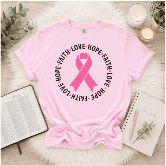Faith Hope Love - Breast Cancer Awareness