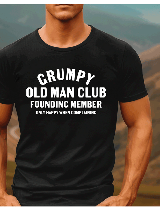 GRUMPY OLD MAN CLUB (WHITE)