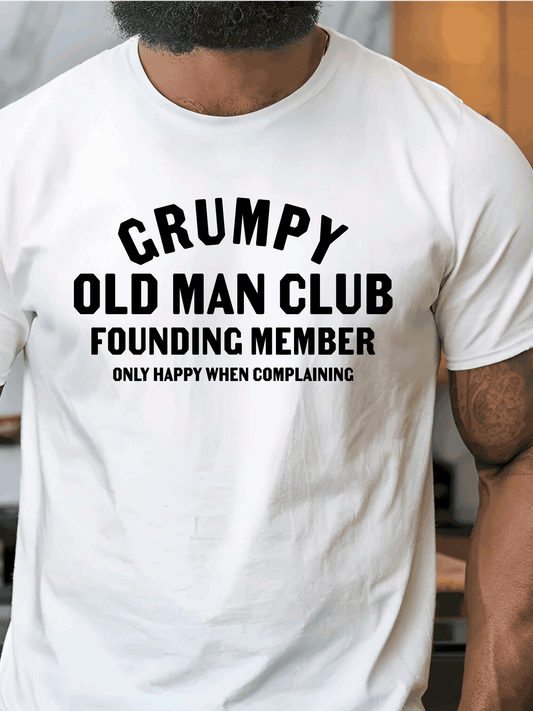GRUMPY OLD MAN CLUB (Black)
