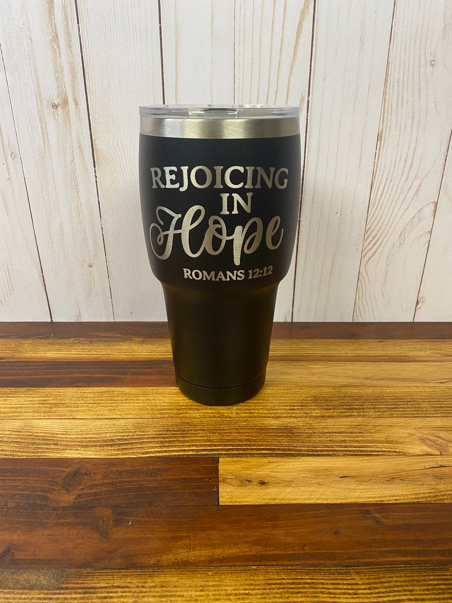 Custom Laser Engraved Tumbler - Hot Pink 30oz