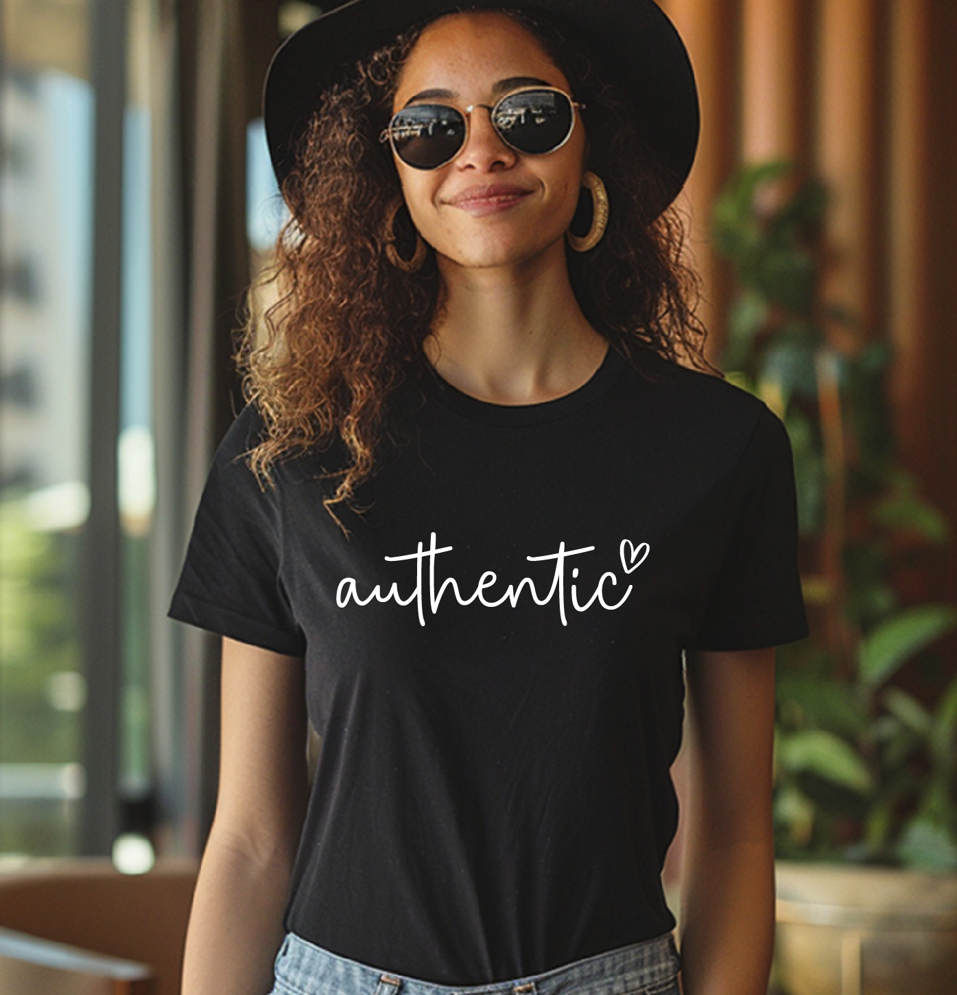 AUTHENTIC, white design