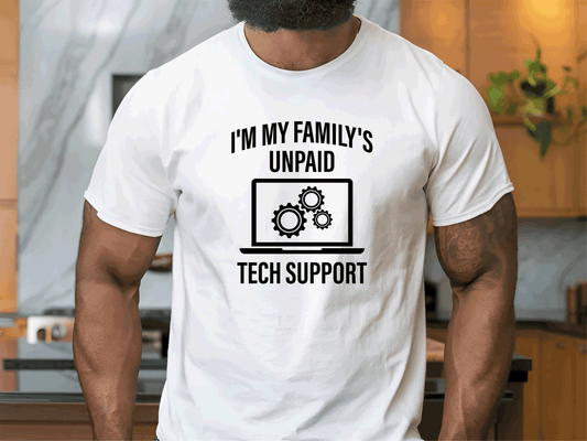 I'm My Family's Unpaid Tech Support - Black Design