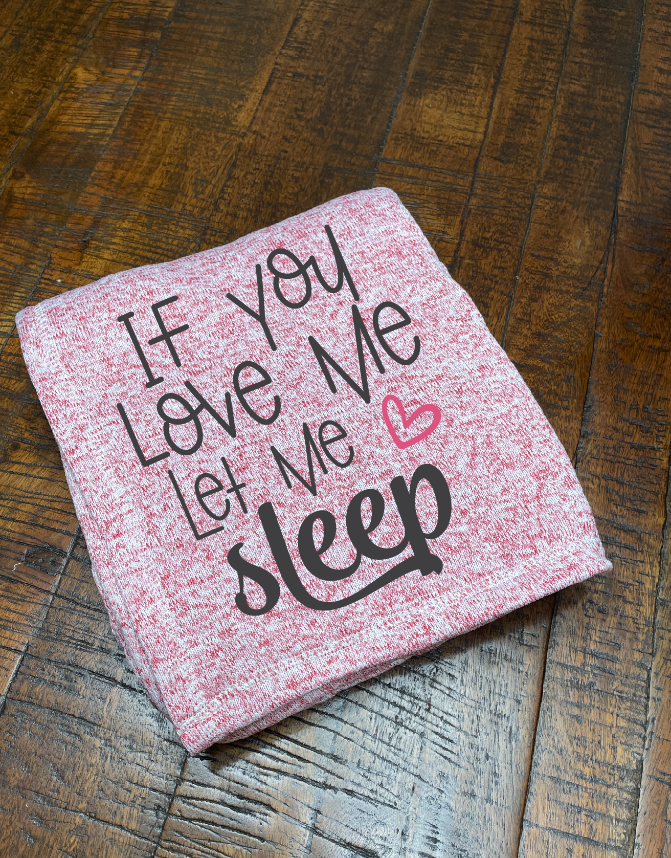 Custom Blanket, Pink