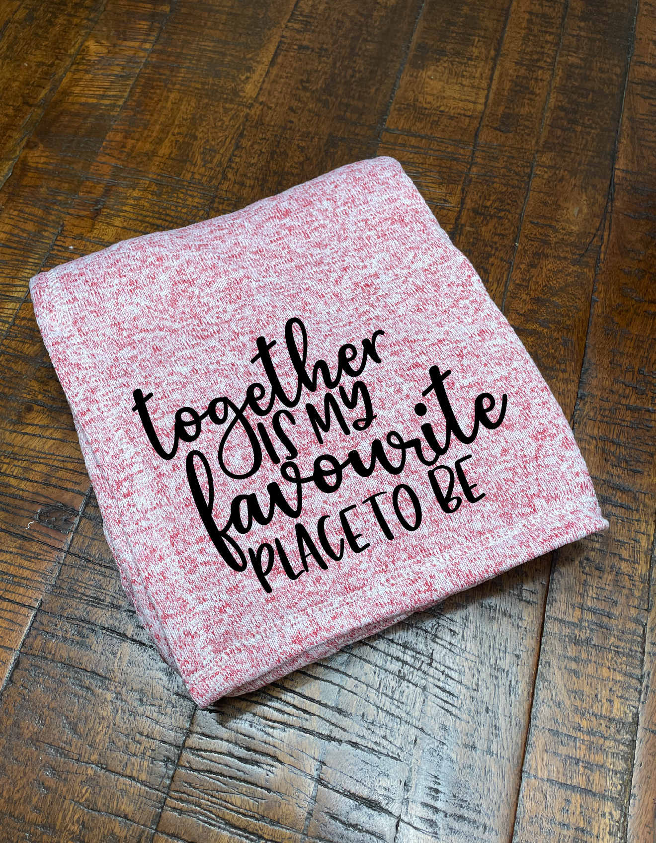 Custom Blanket, Pink