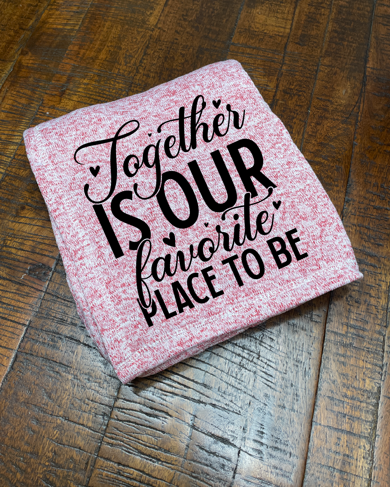 Custom Blanket, Pink