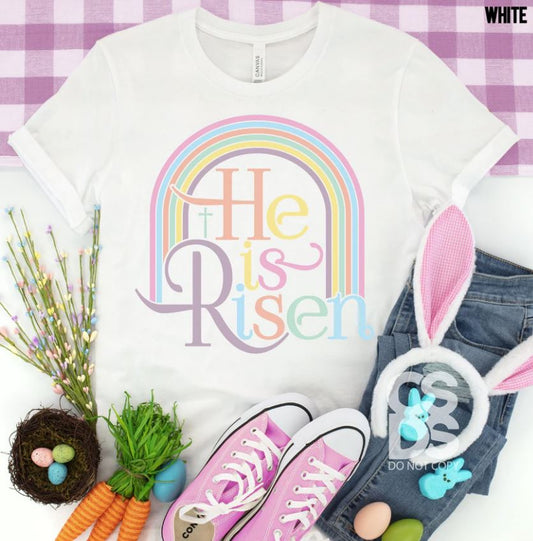He Is Risen, Easter Graphic Tee