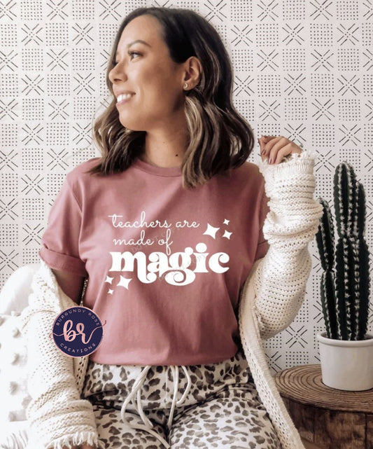 Teachers Are Made of Magic Graphic Tee