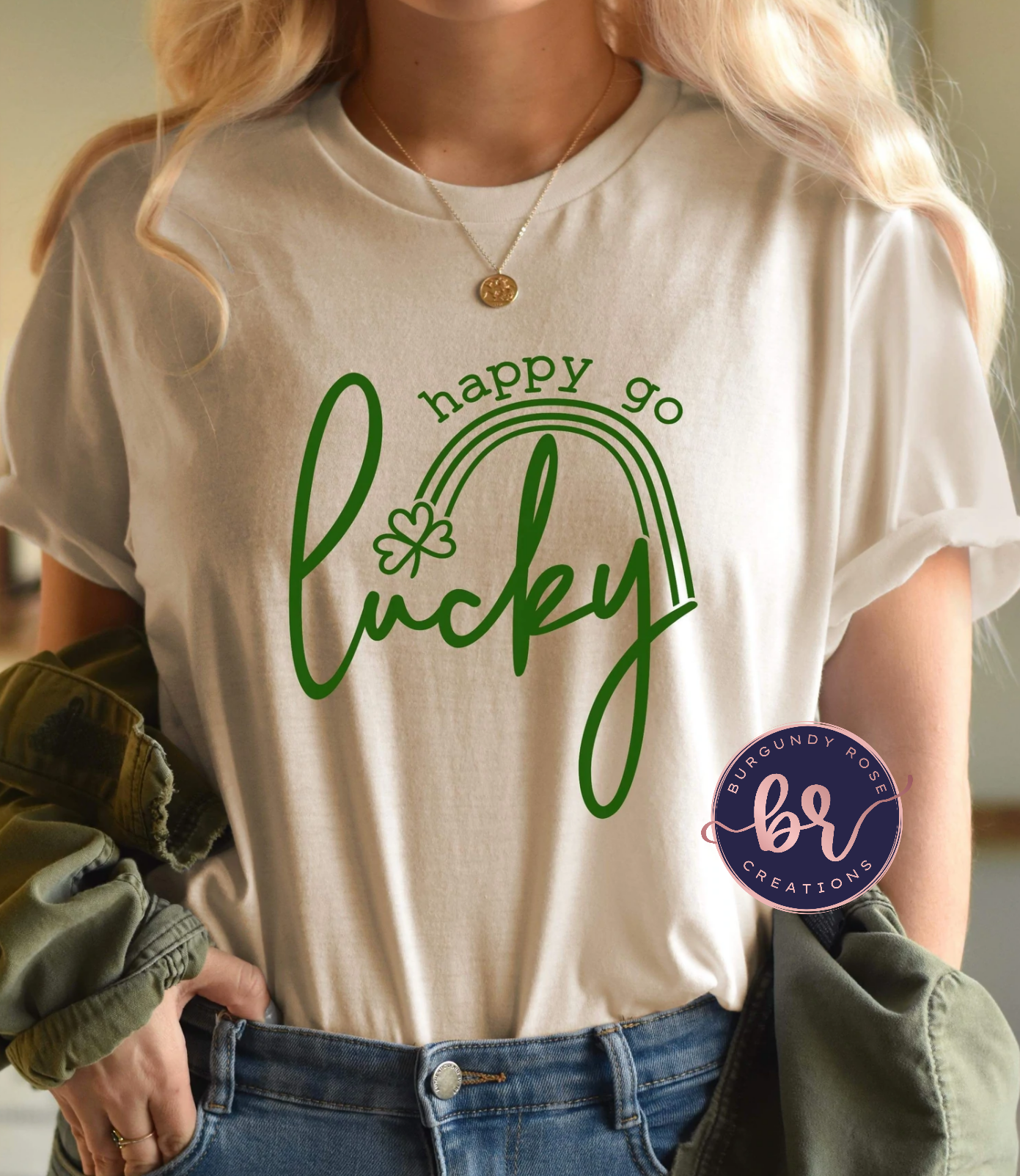 Happy Go Lucky Graphic Tee